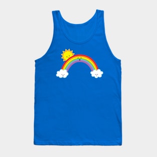 Happy Rainbow | by queenie's cards Tank Top